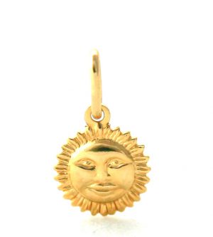 Soleil souriant – Pendentif