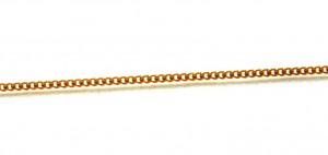 Chaîne plaqué or 50 cm – Maille gourmette limée 1,8 mm