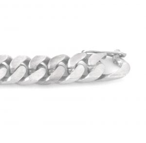 Gourmette identité prénom découpé Annie en argent 19,6 cm – Image 3