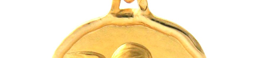 Ange Ovale Augis – Médaille en or 750/1000