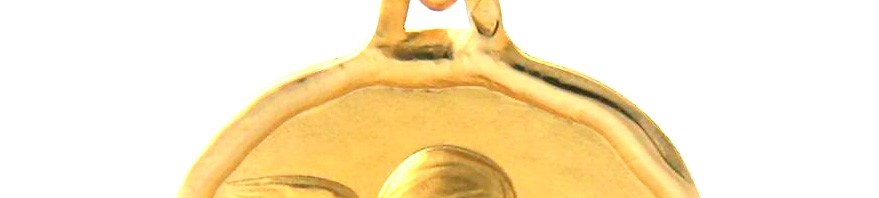 Ange Ovale Augis – Médaille en or 750/1000