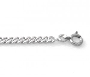 Gourmette identité bébé en argent 16,7 cm – Mailles gourmette 3 mm