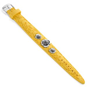 Bracelet femme caoutchouc jaune - Miss Sixty – Image 3