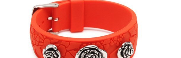 Bracelet femme caoutchouc orange – Miss Sixty
