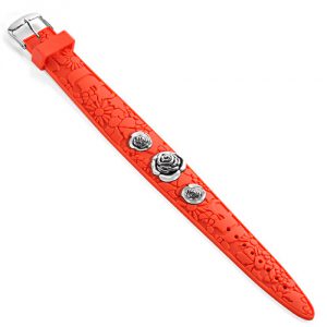 Bracelet femme caoutchouc orange - Miss Sixty  – Image 3