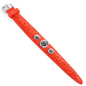 Bracelet femme caoutchouc orange – Miss Sixty