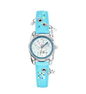 Montre éducative bleue pour enfant - Lulu Castagnette 