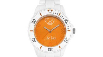 Montre fille en plastique résistant blanc – Lulu Castagnette