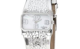 Cobra Paris Montre femme quartz grise