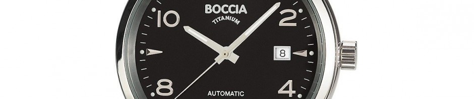 Montre automatique homme en Titane – Boccia