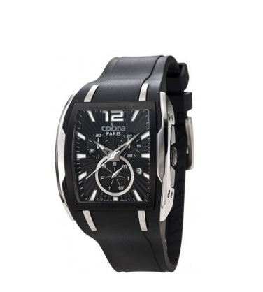 Cobra Paris Montre homme sport noir