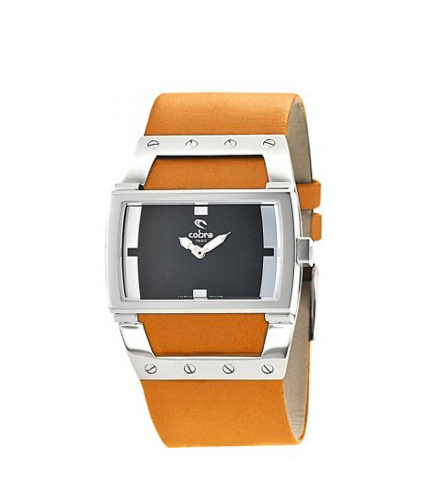 Montre mixte design orange – Cobra Paris