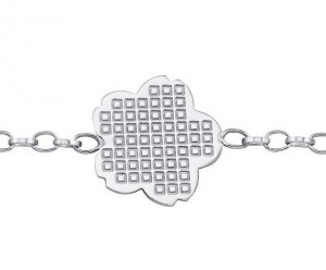 Bracelet Flora Kenzo argent 925/1000 Rhodié - 20 cm