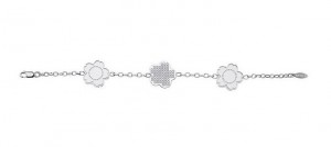 Bracelet Flora Kenzo argent 925/1000 Rhodié - 20 cm – Image 2