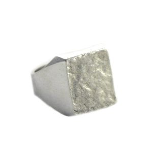 Chevalière tonneau argent 925/1000 - Taille 60 – Image 2