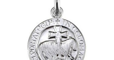Médaille l’agneau de Cluny en argent 925/1000 – Arthus Bertrand