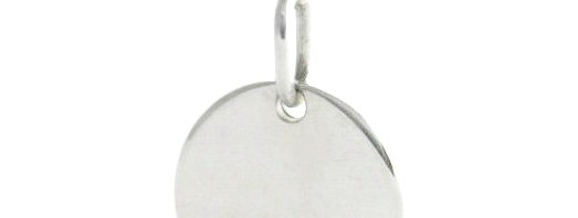 Médaille DMB ronde à graver – Argent 925/1000