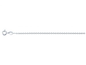 chaine forcat diamanté argent