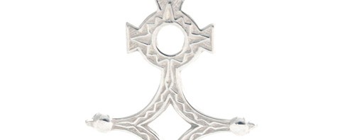 Croix d’Agadez en argent