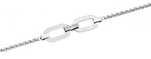 Bracelet Cerruti Femme Acier inoxydable et Céramique blanche