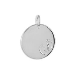 Médaille de naissance Pieds