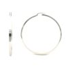 Créoles Argent 925/1000 - Boucles d'oreilles rondes 54 mm