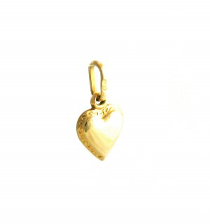 Pendentif coeur 7,3 mm Or 750/1000