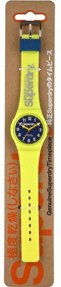 Superdry Montre Analogique Quartz Jaune