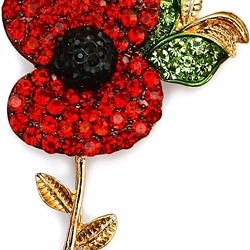 broche coquelicot